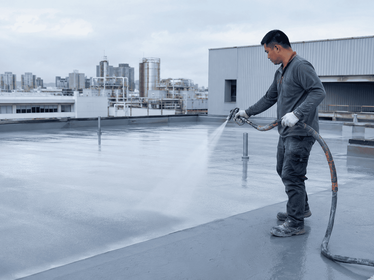 PU waterproofing and flooring applications