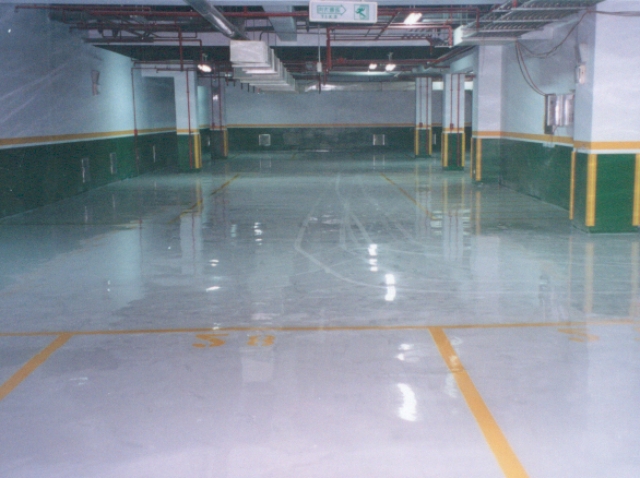 Epoxy Parking Garage Flooring